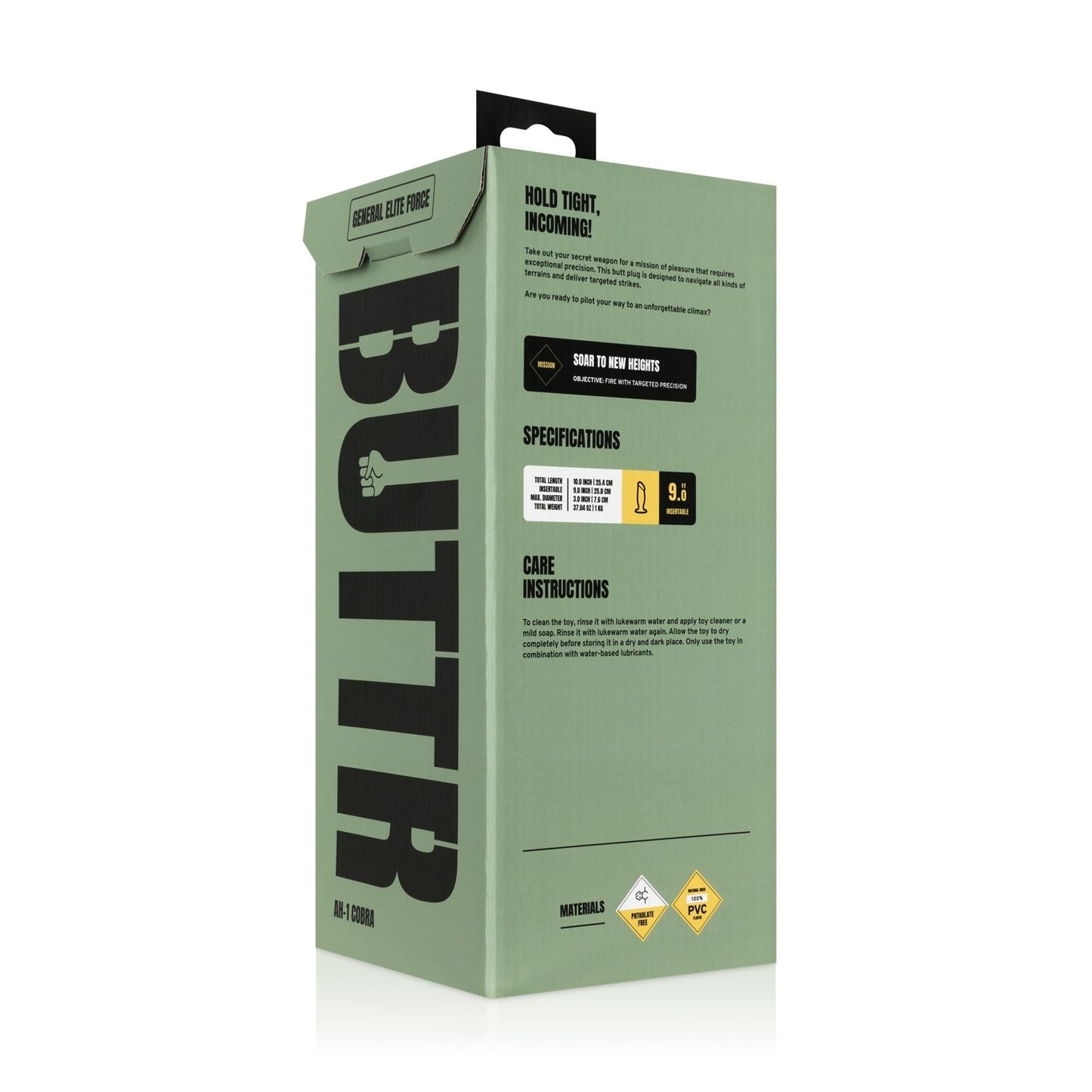 Buttr Ah 1 Cobra Buttplug 25 cm