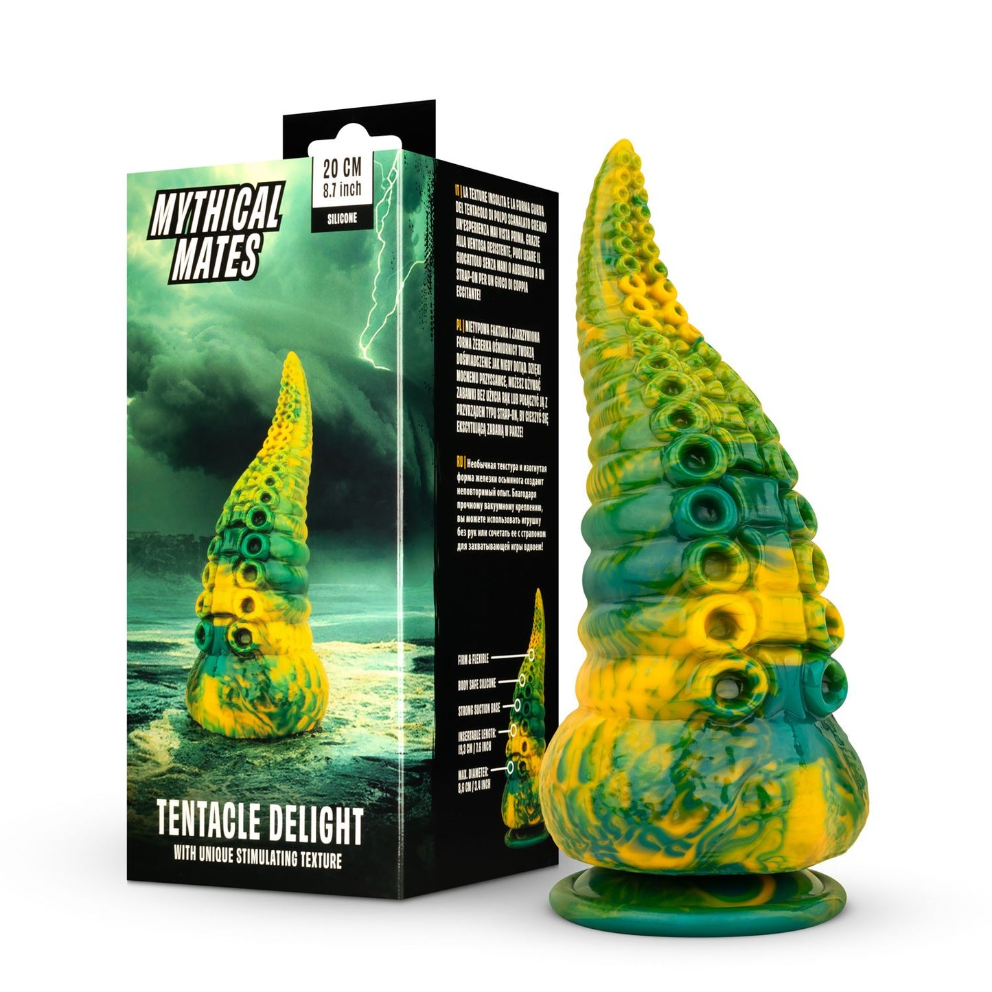 Mythical Mates Tentacle Delight Groen & Geel