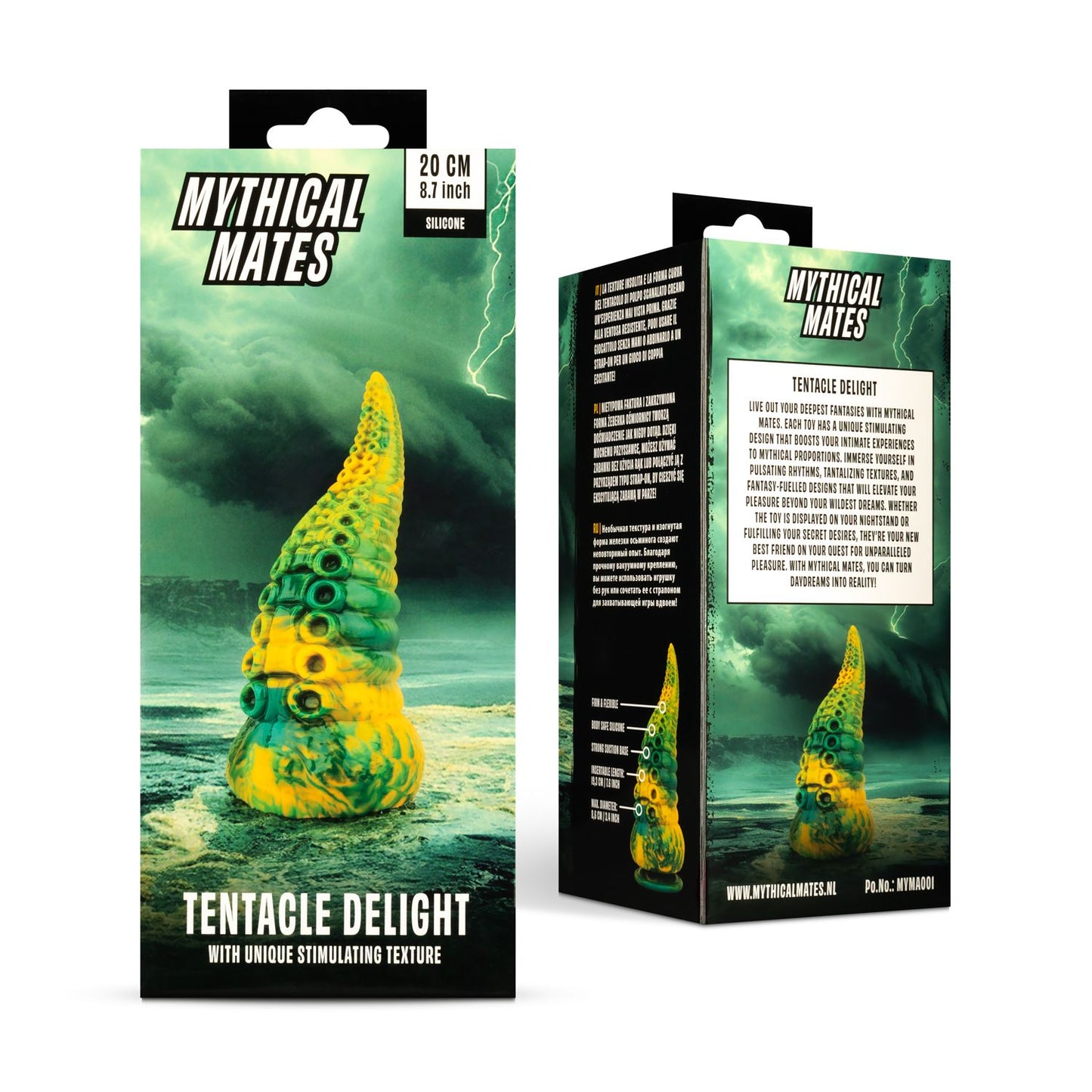 Mythical Mates Tentacle Delight Groen & Geel