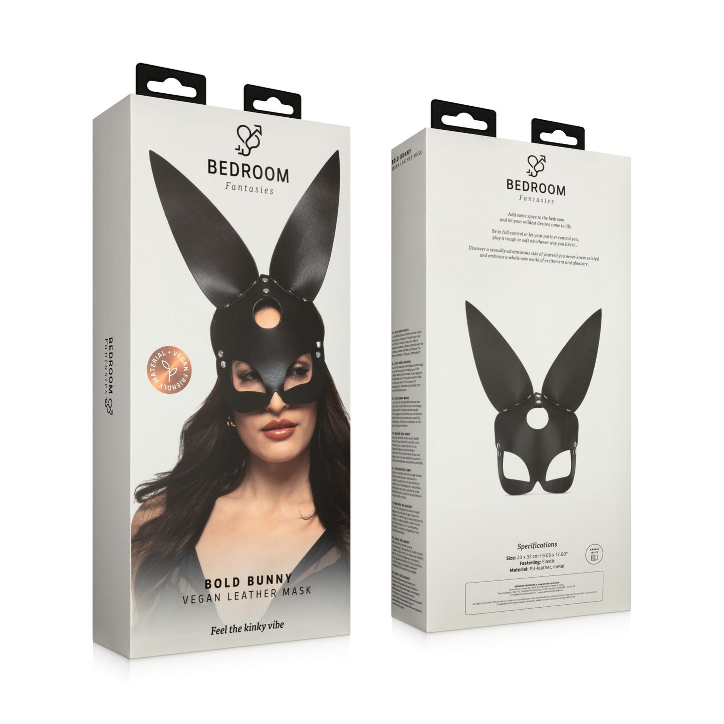 Bedroom Fantasies Bold Bunny Masker Zwart