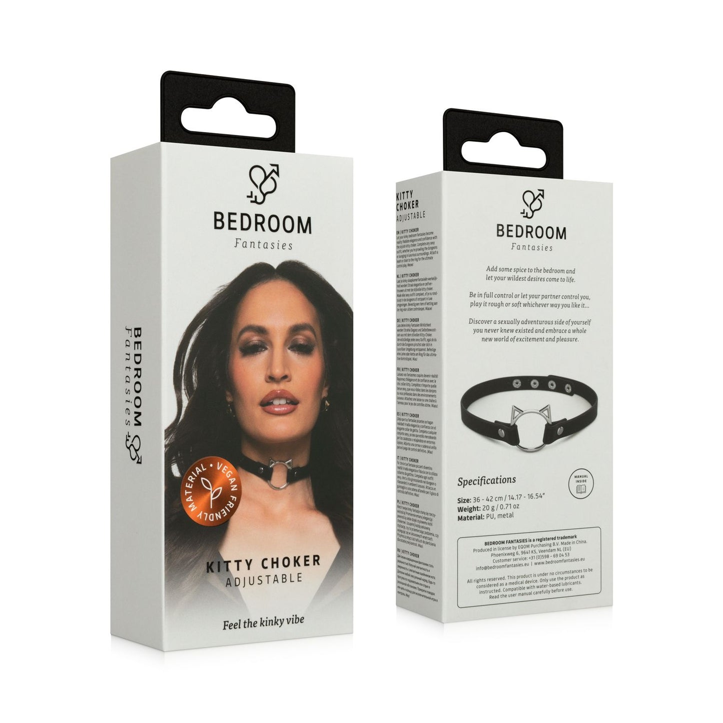 Bedroom Fantasies Kitty Choker Zwart