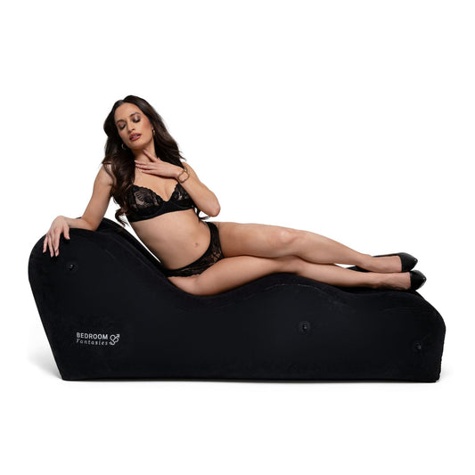 Bedroom Fantasies The Lounger Opblaasbare Bank Zwart