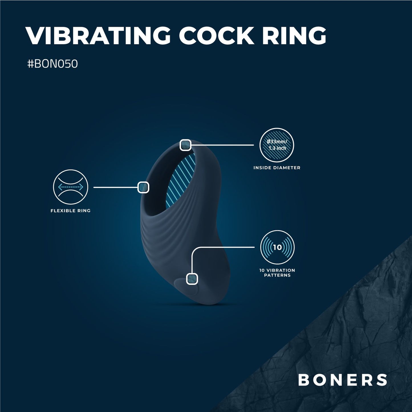 Boners Vibrerende Cockring