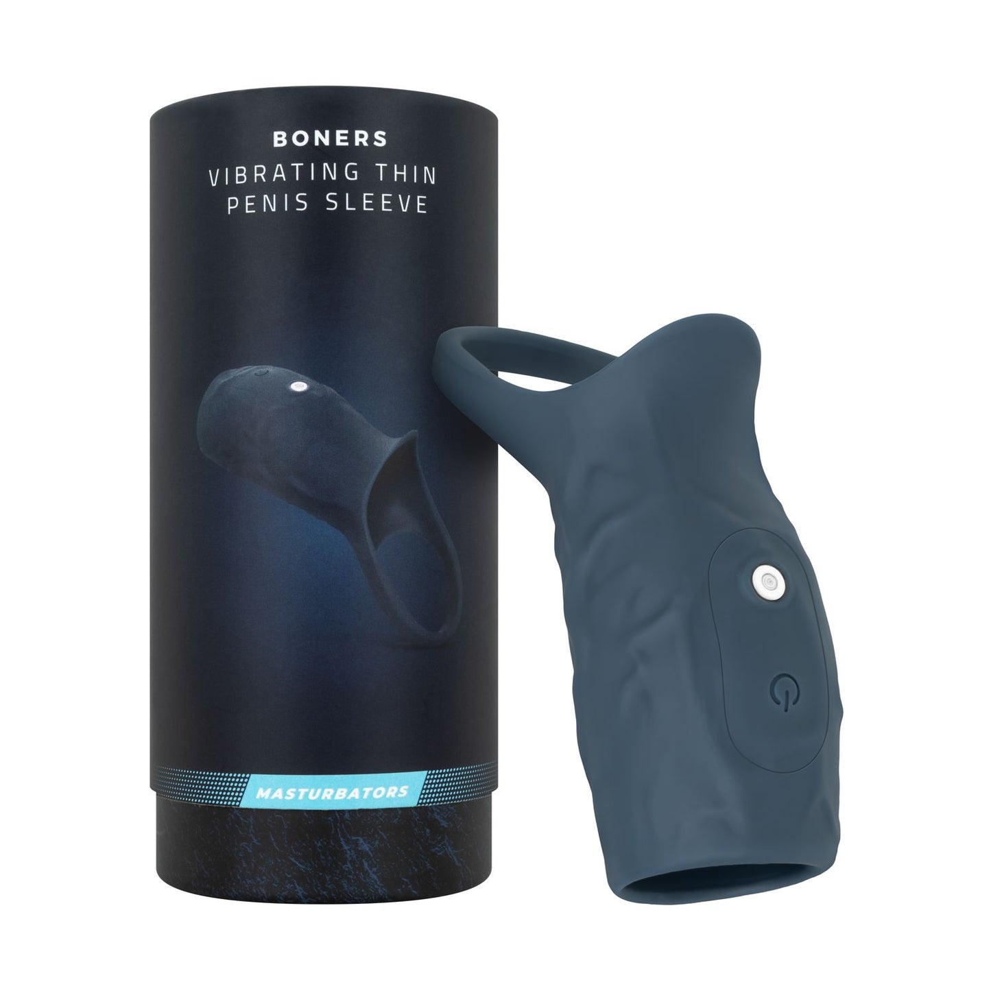 Boners Vibrerende Penis Sleeve Blauw