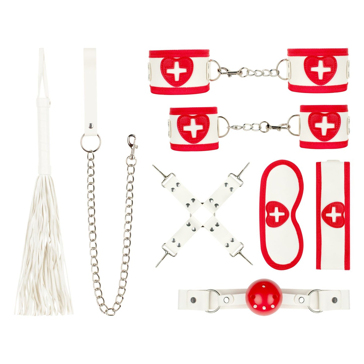 Bedroom Fantasies Kinky Care Verpleegster Sm Set 8 Delig
