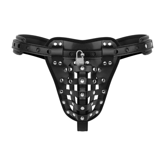 Bedroom Fantasies Chastity Cage Panty Zwart
