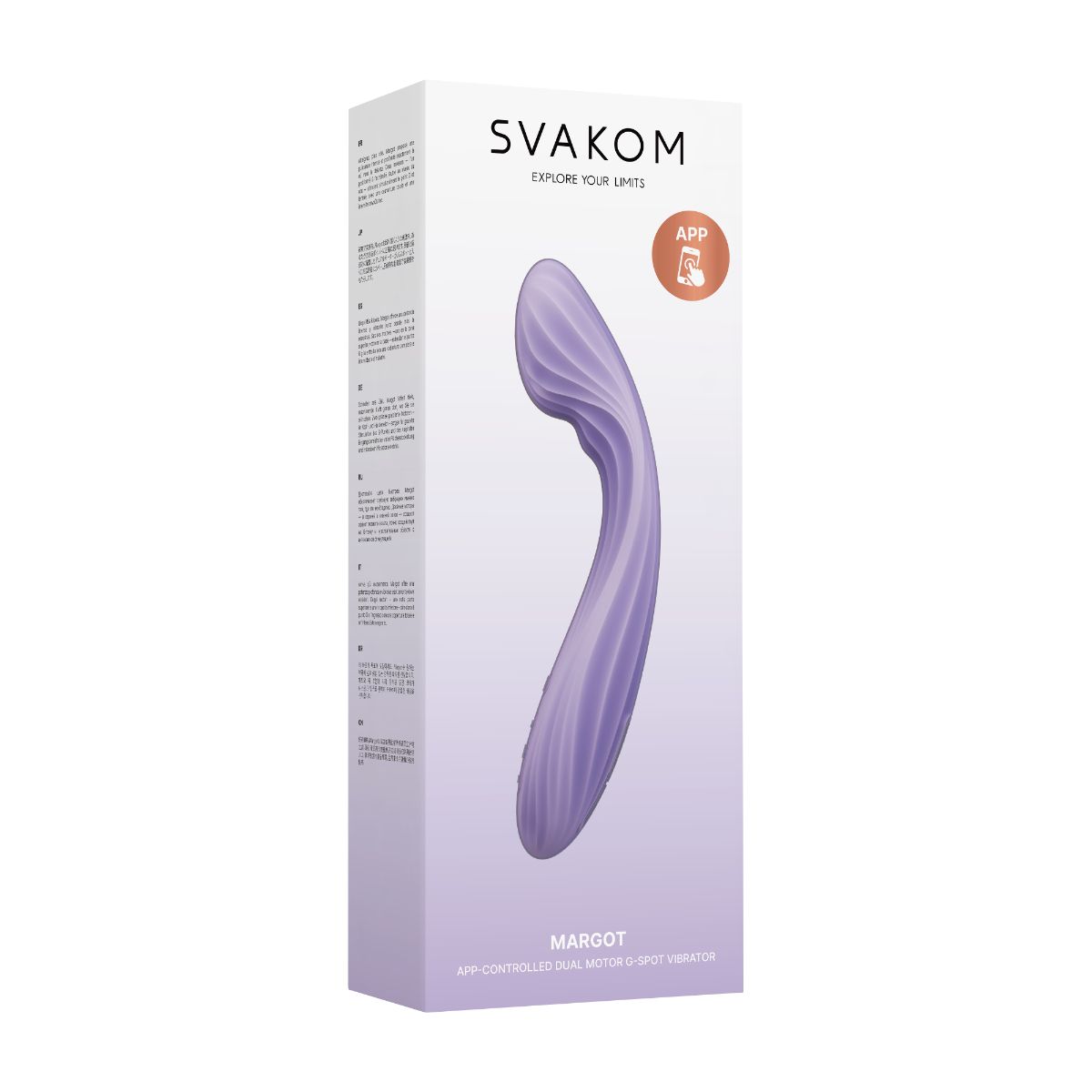 Svakom – Margot App Controlled Dual Motor G Spot Vibrator – Paars
