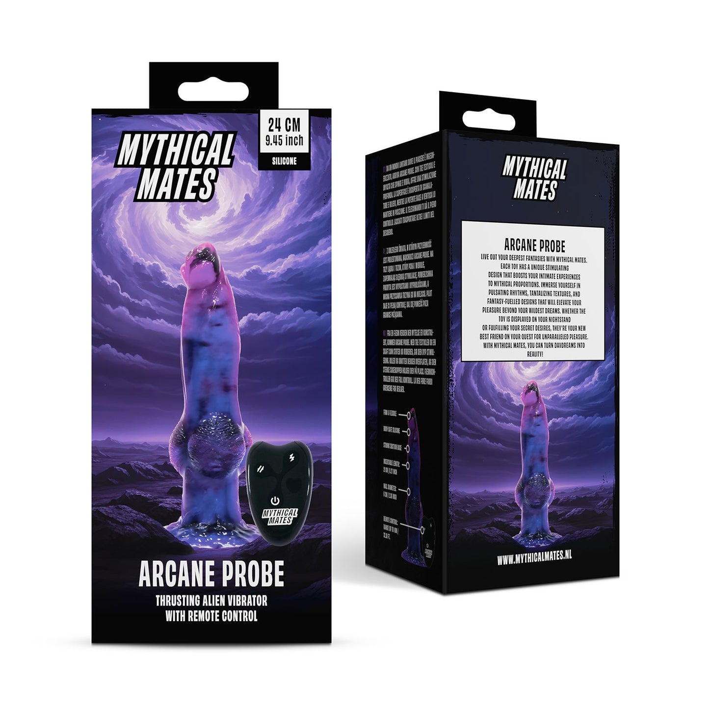 Mythical Mates Arcane Probe Thrusting Met Afstandsbediening 24 Cm