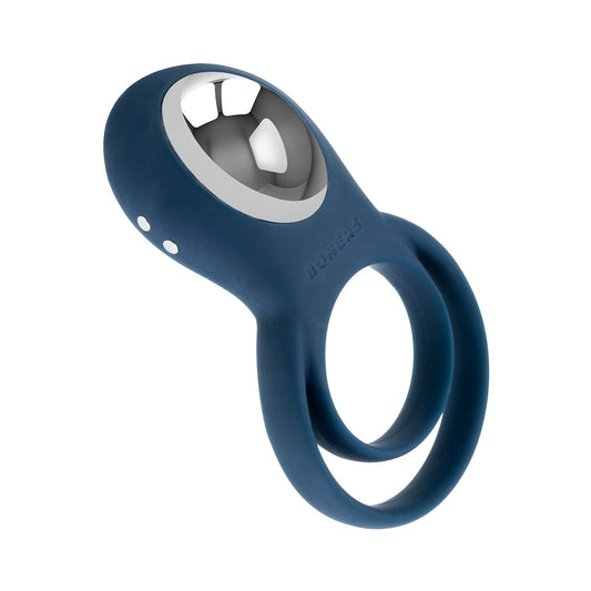 Boners Vibrerende Cockring Voor Koppels Blauw
