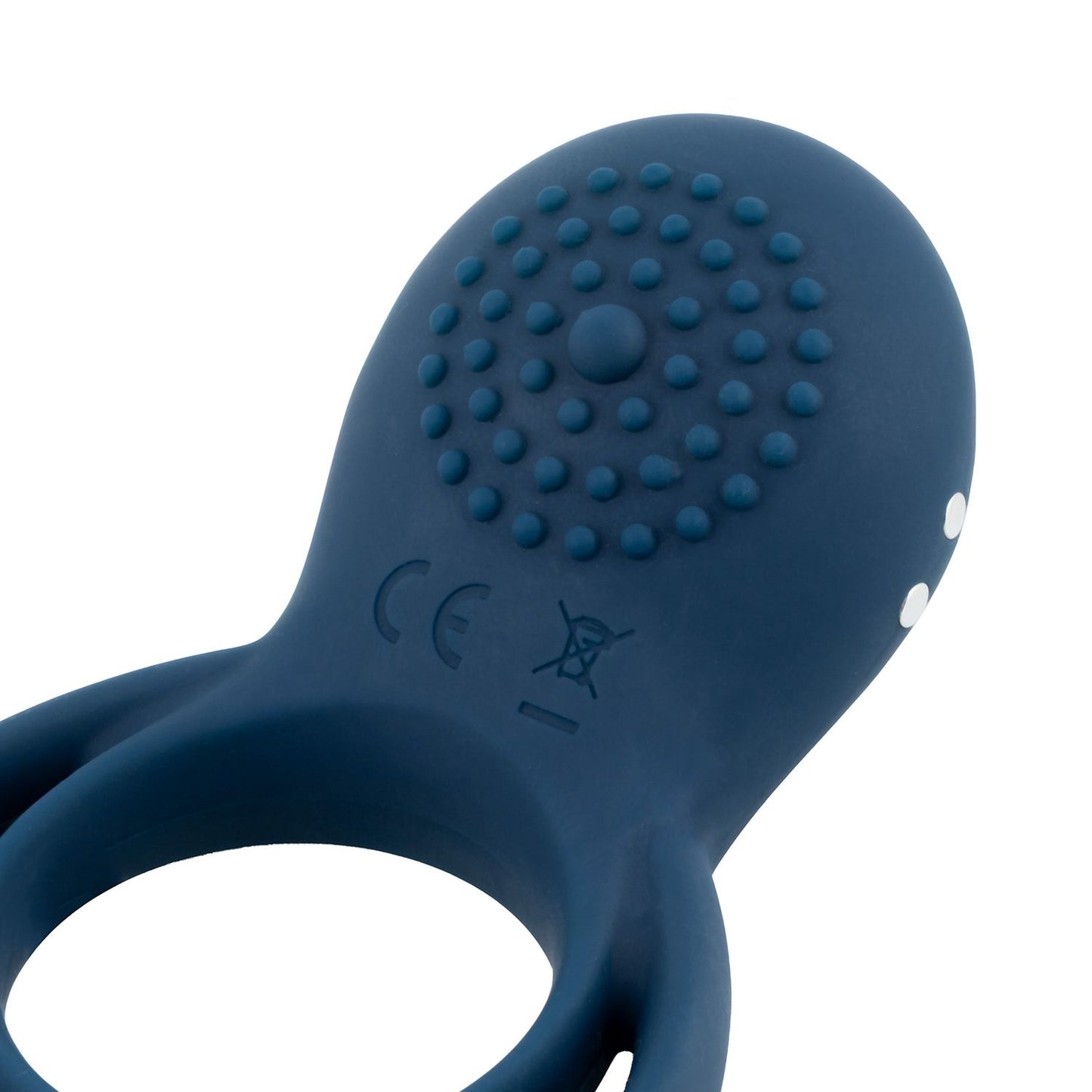 Boners Vibrerende Cockring Voor Koppels Blauw