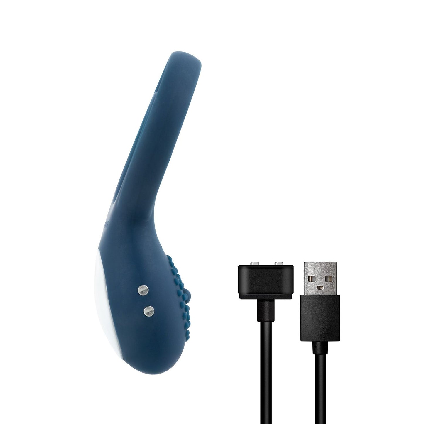 Boners Vibrerende Cockring Voor Koppels Blauw