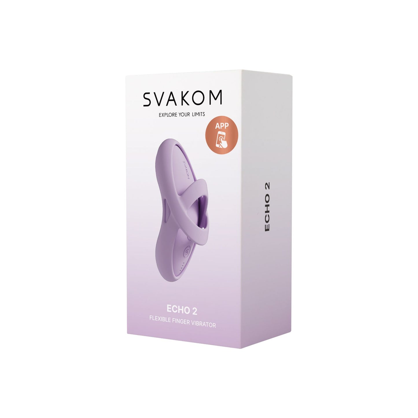 Svakom Echo 2 Vingervibrator Pink Lilac