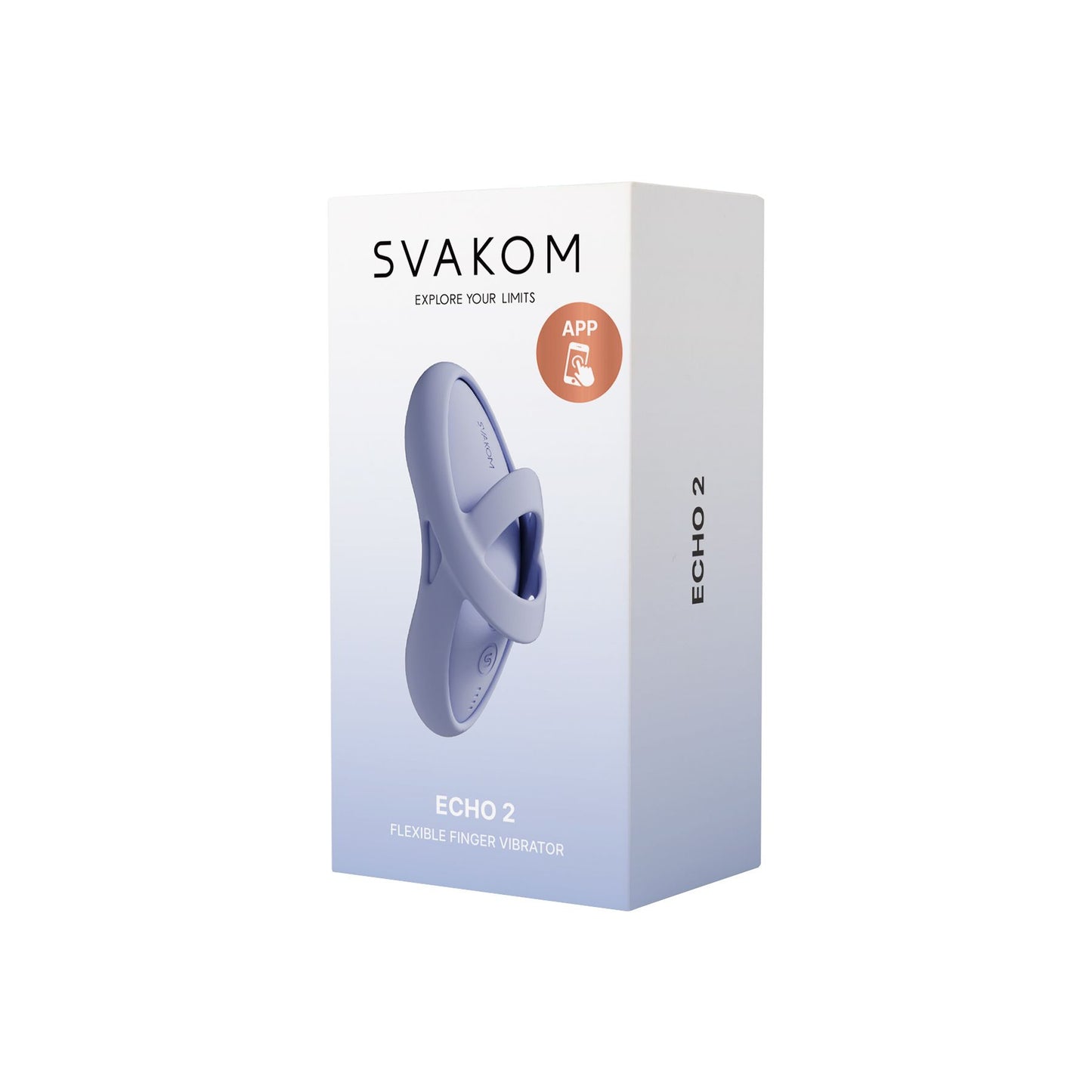 Svakom Echo 2 Vingervibrator Sky Blue