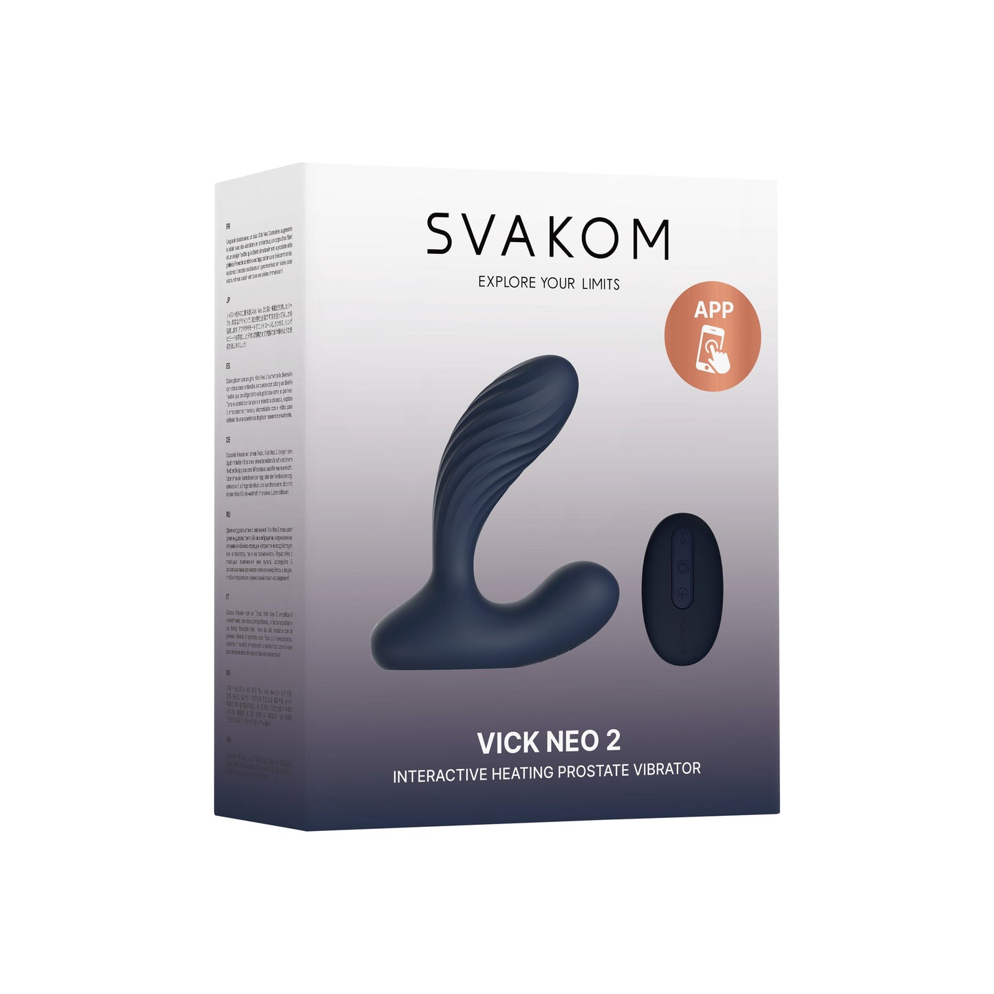 Svakom Prostaat Vibrator Vick Neo 2 Blauw