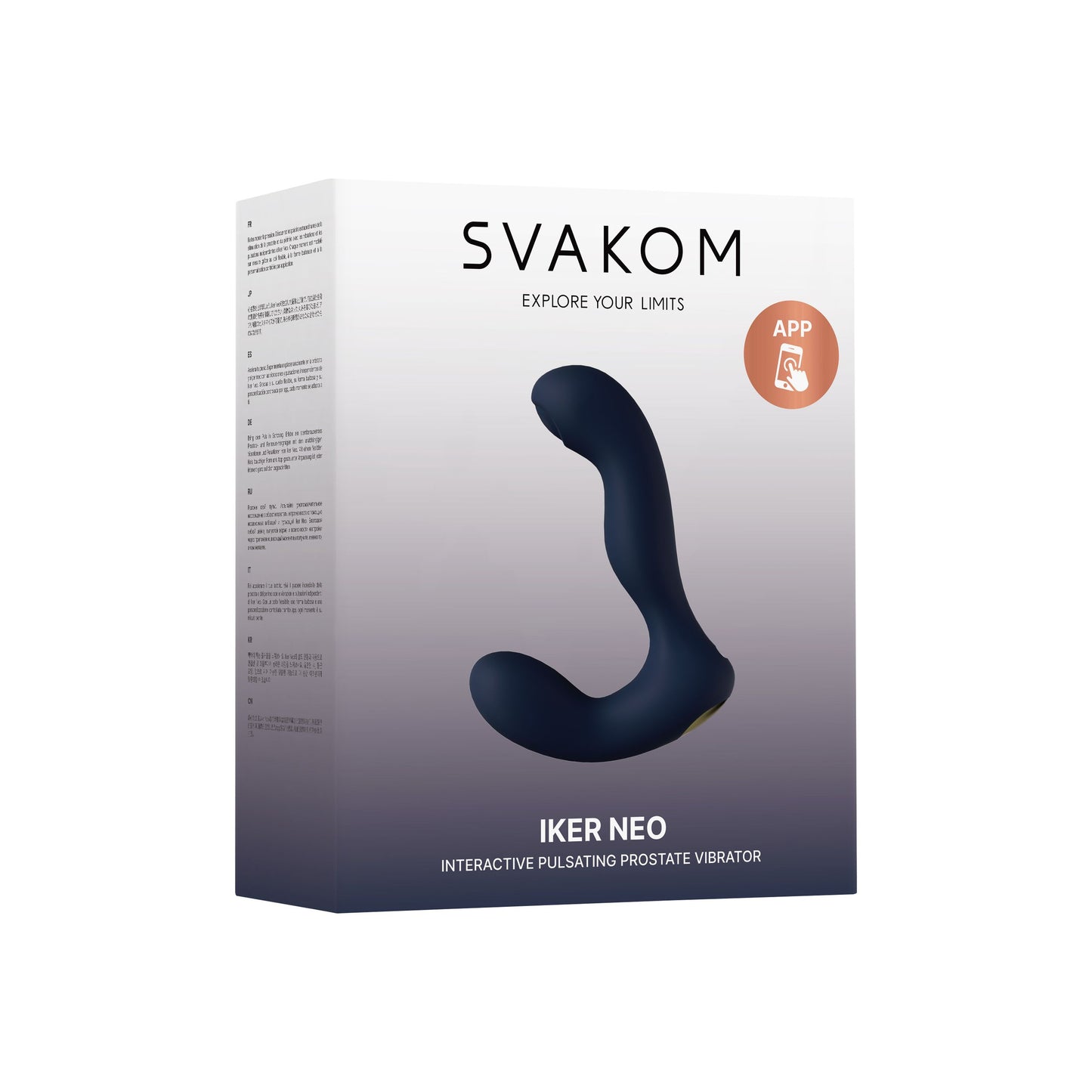 Svakom Iker Neo Prostaat Vibrator Blauw