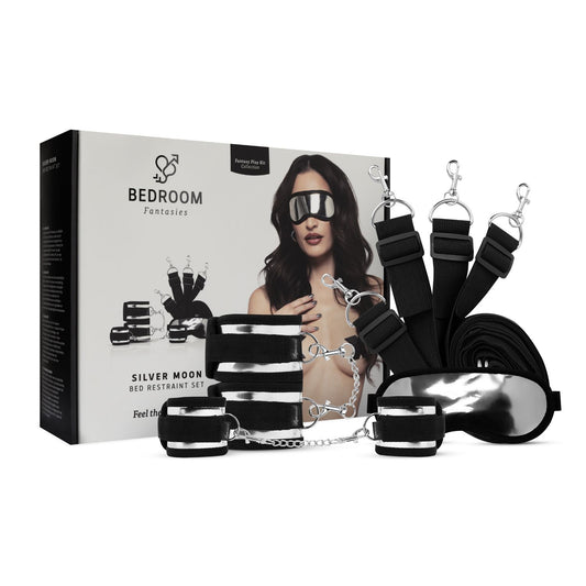 Bedroom Fantasies Silver Moon Fantasy Play Kit Bed Restraint