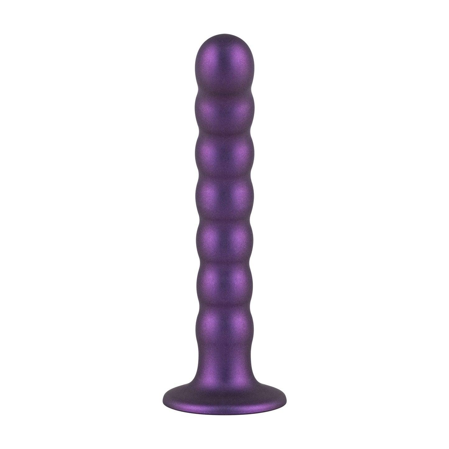 No Parts Pegging Dildo Metallic Purple