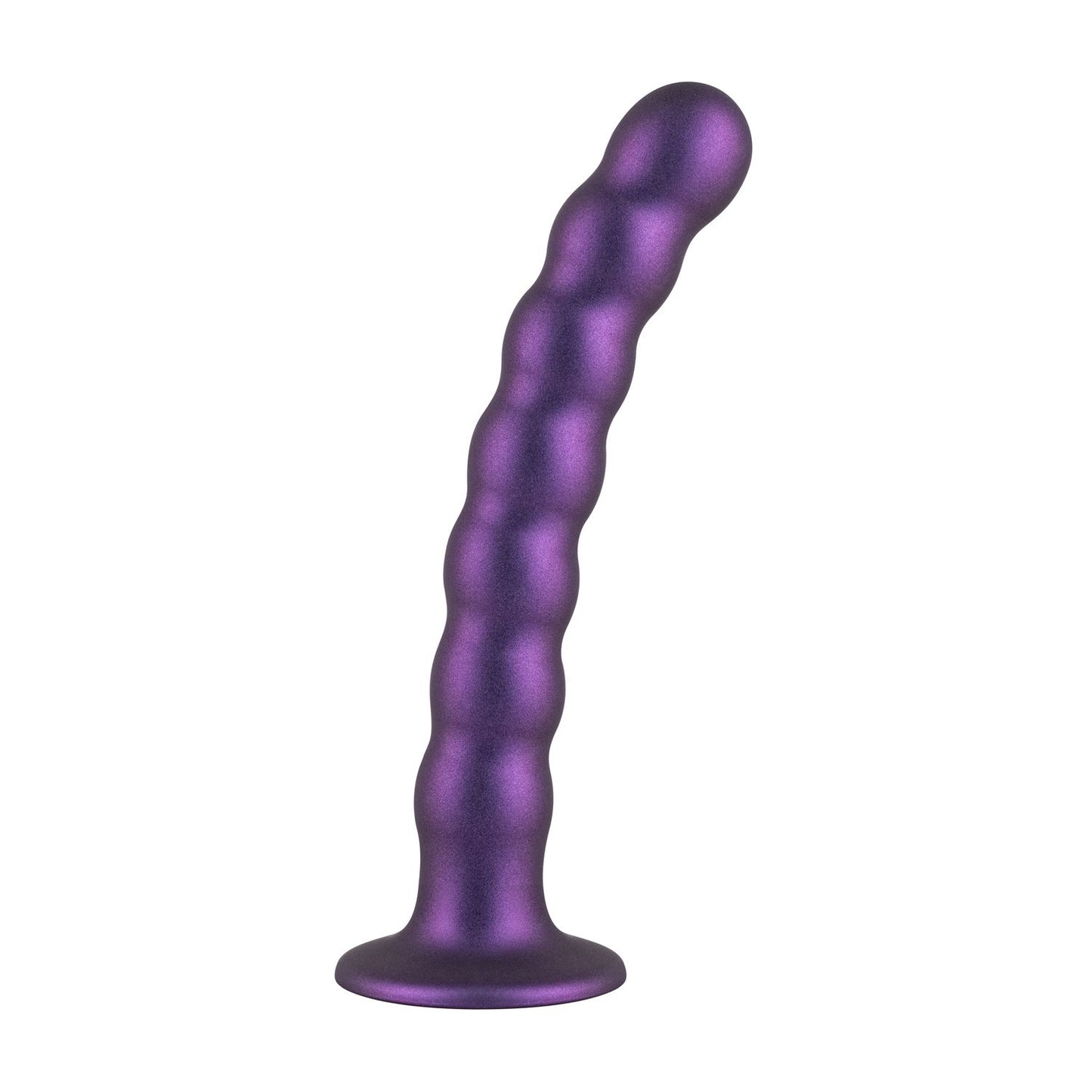 No Parts Pegging Dildo Metallic Purple