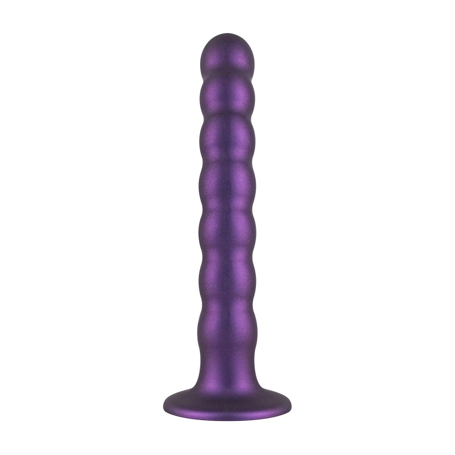 No Parts Pegging Dildo Metallic Purple