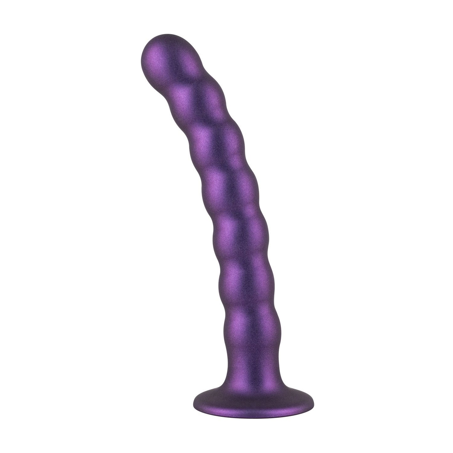 No Parts Pegging Dildo Metallic Purple