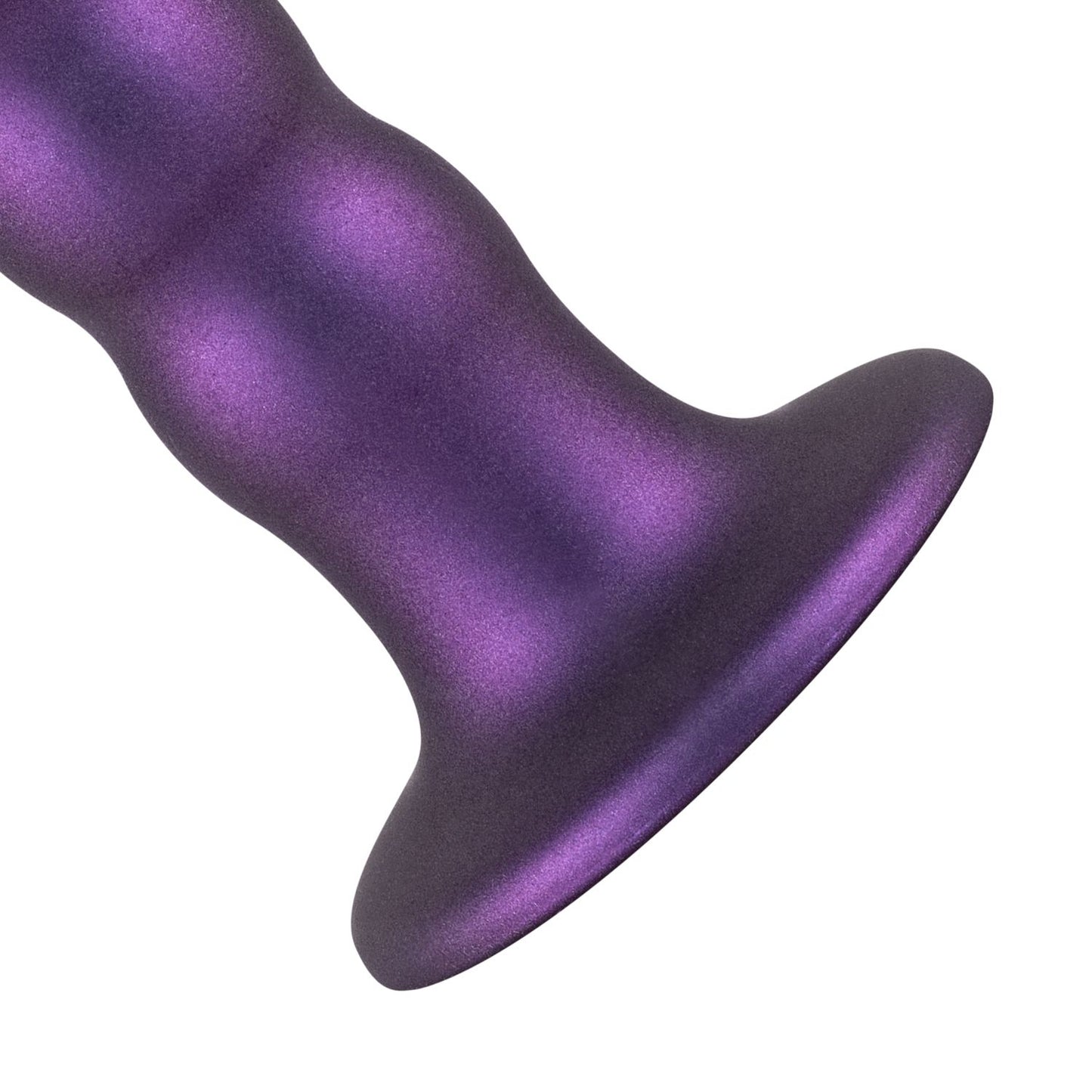 No Parts Pegging Dildo Metallic Purple