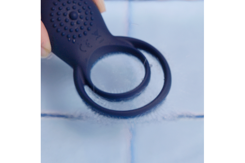 Boners Vibrerende Cockring Voor Koppels Blauw