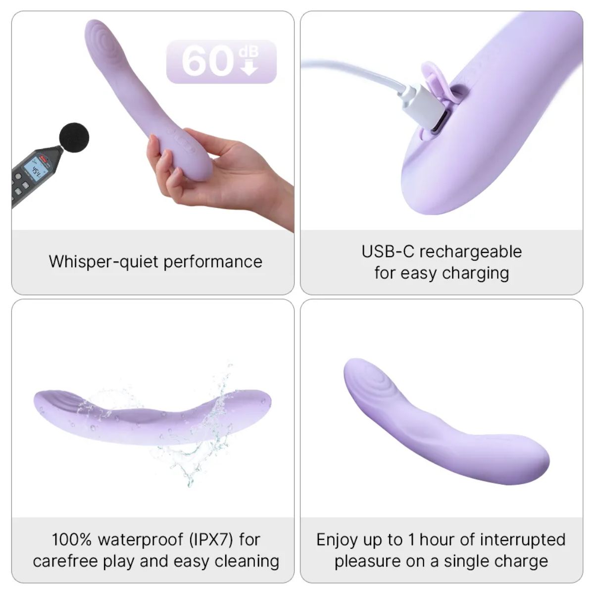 Svakom Selena Verwarmde Vibrator Lavender