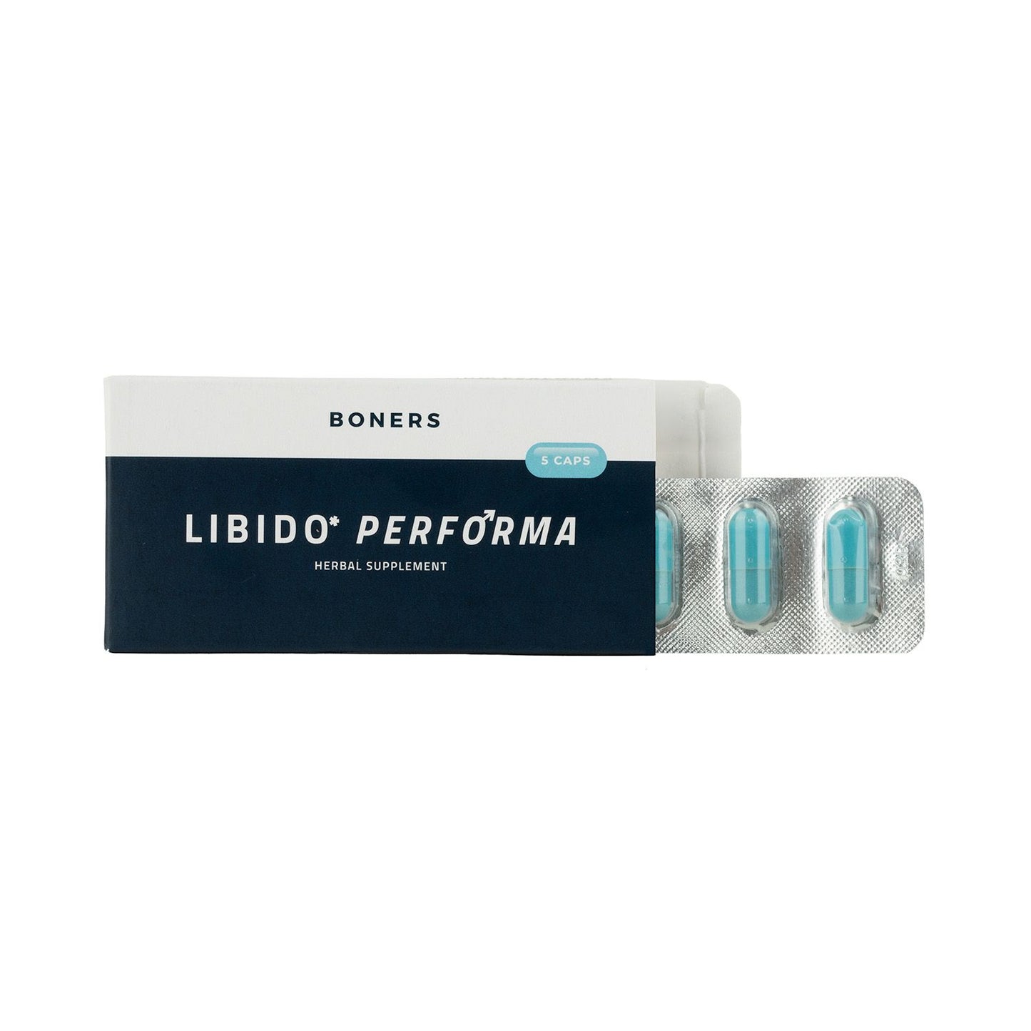 Boners Libido Performa Herbal Supplement 5 Stuks