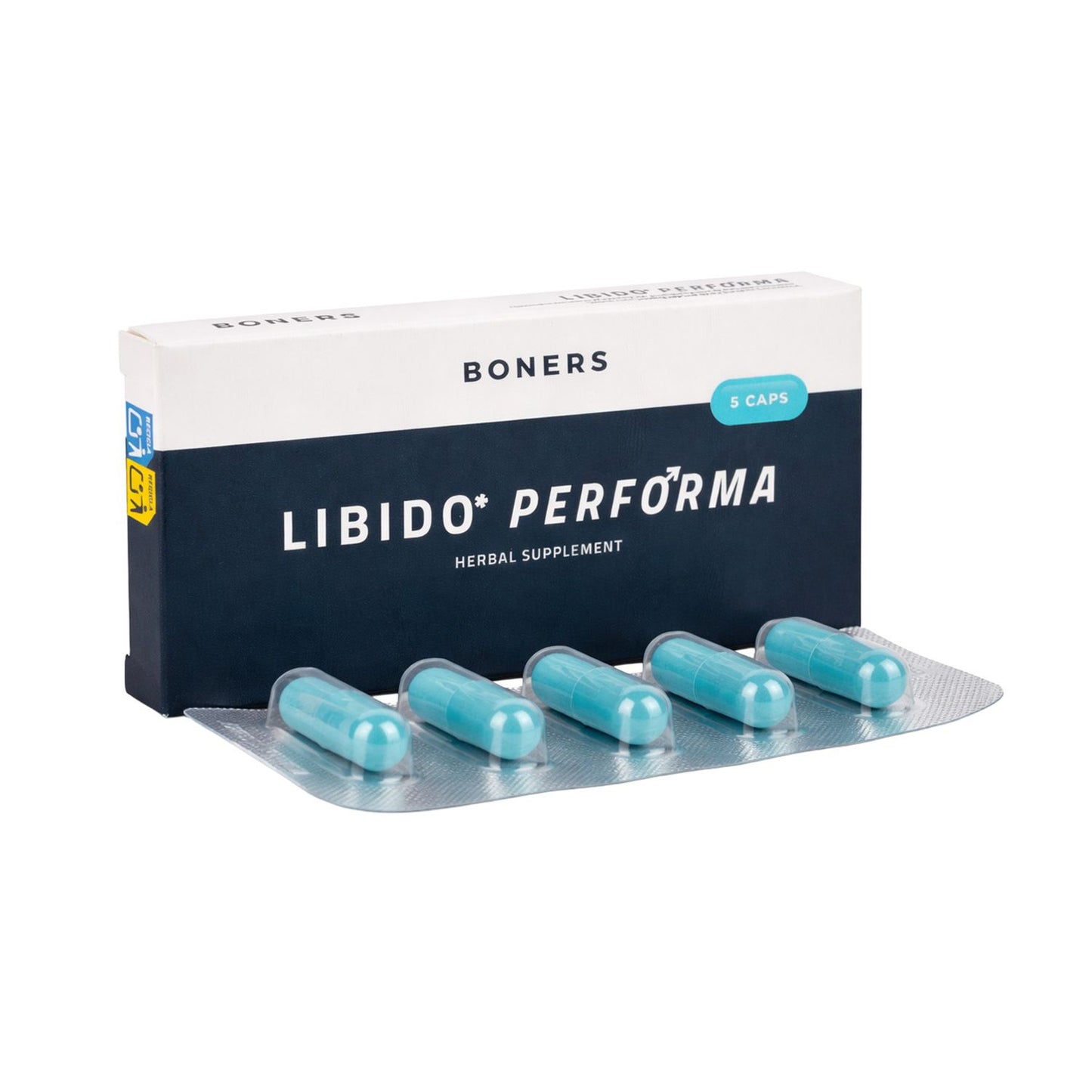 Boners Libido Performa Herbal Supplement 5 Stuks