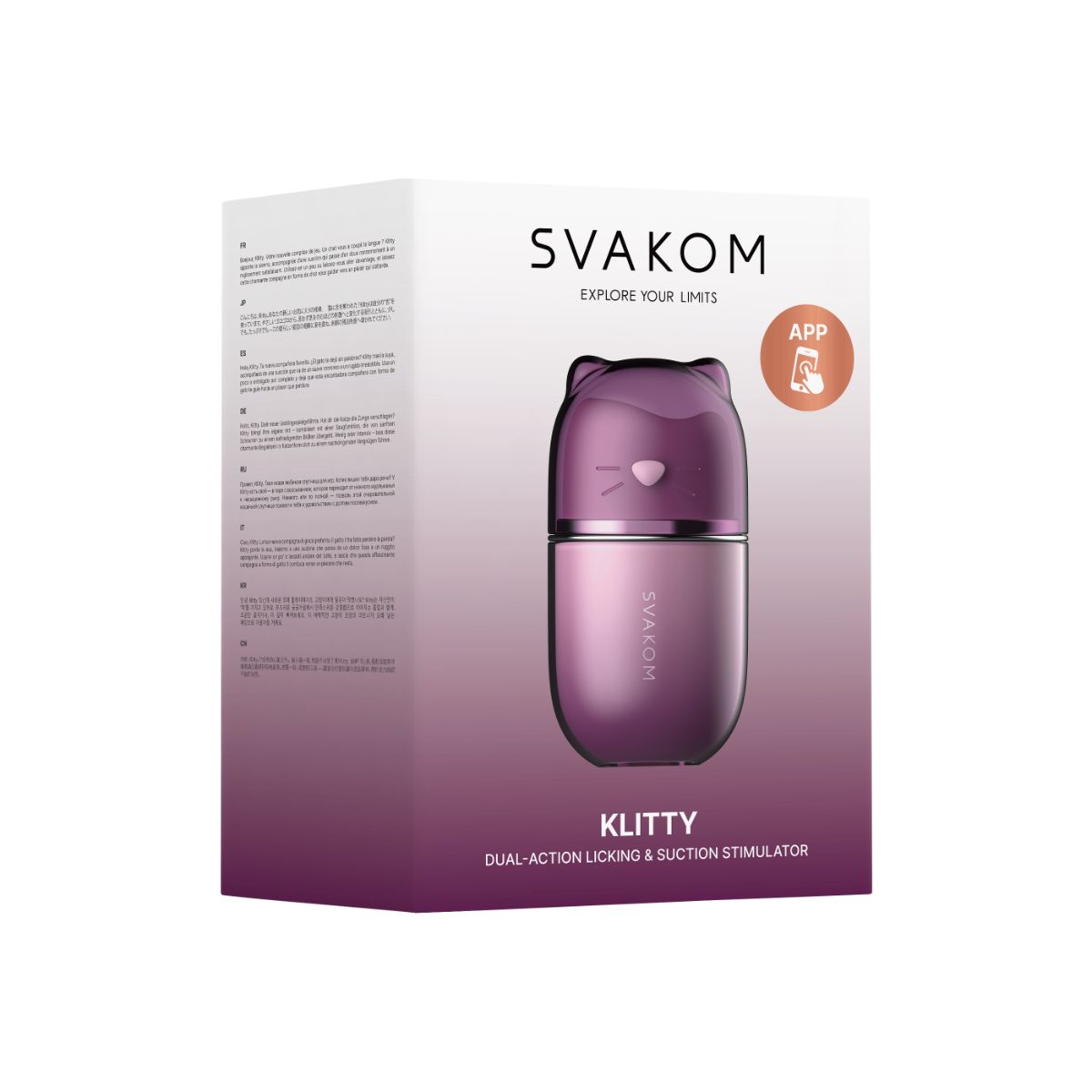 Svakom Klitty Clitorisstimulator Dusty Lavender
