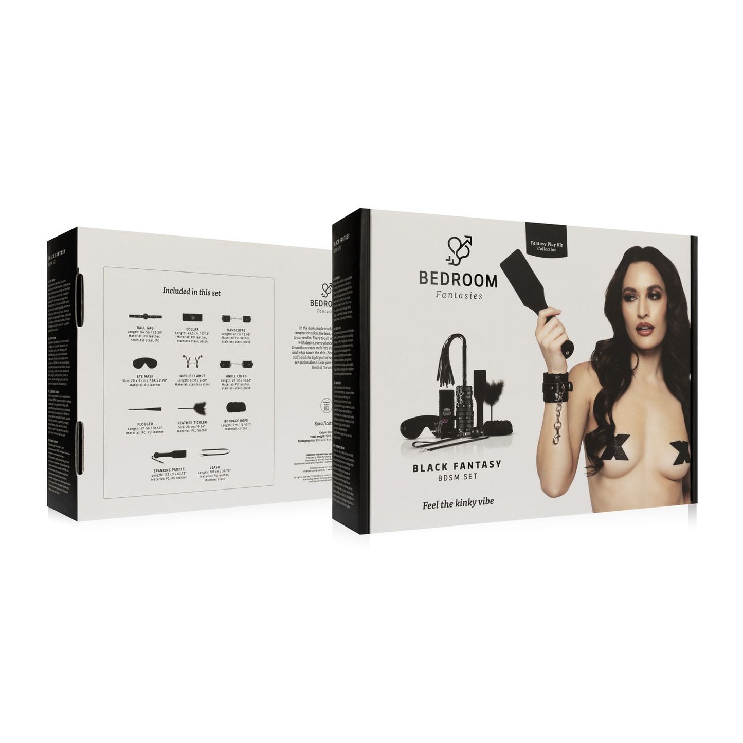 Bedroom Fantasies Black Fantasy Bdsm Set