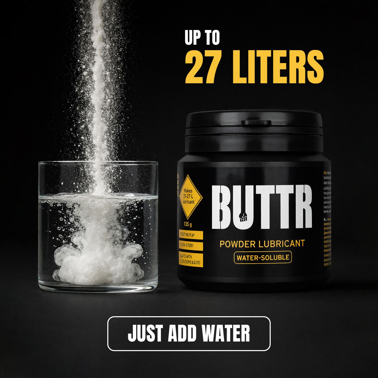 Buttr Poeder Glijmiddel 135 Gram