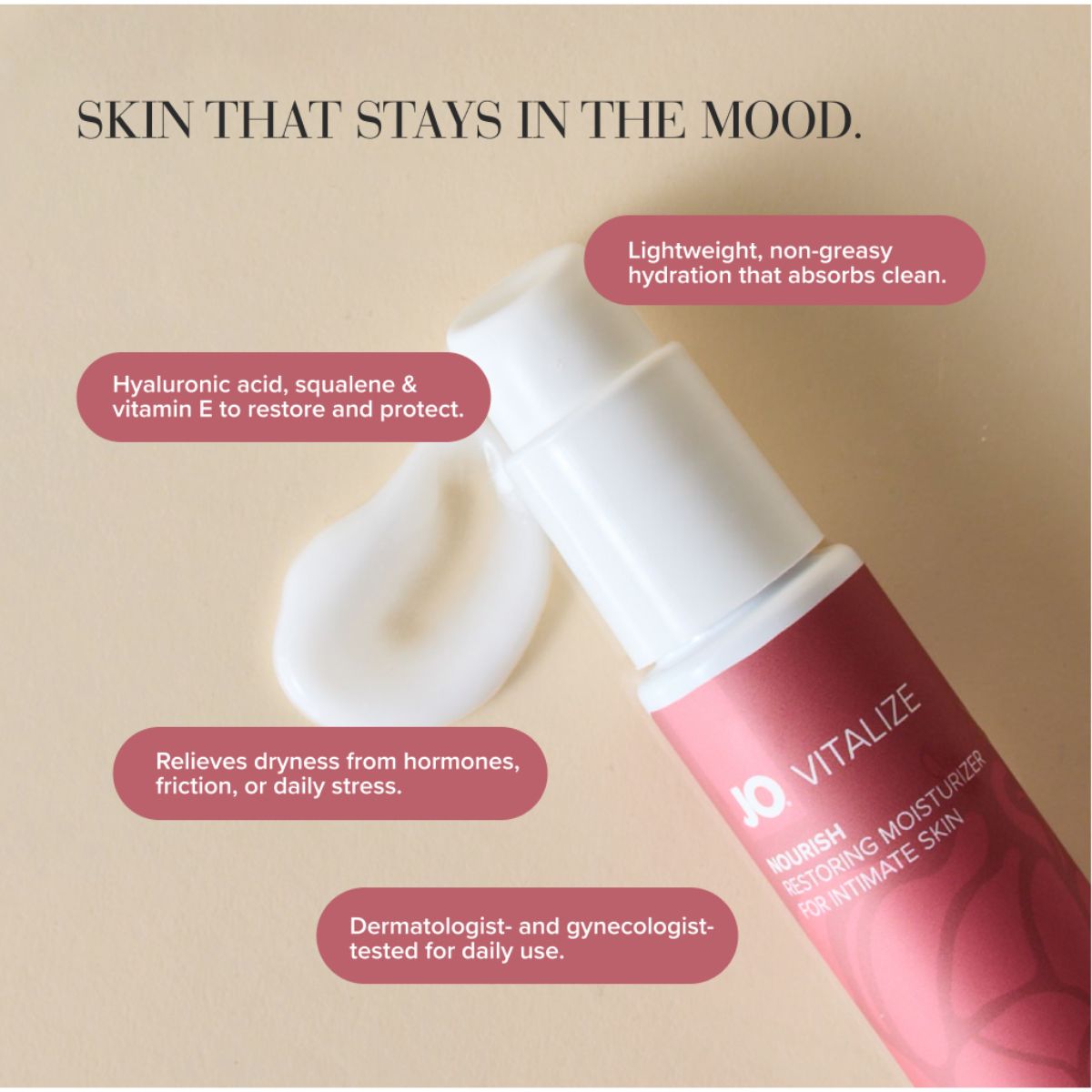 JO Vitalize Nourish Voedende Intieme Crème 60 ml