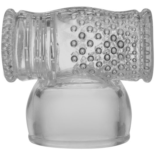Cock Stroker Wand Attachment Clear