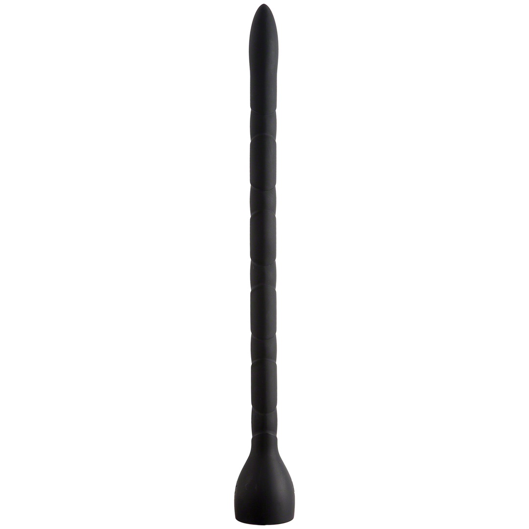 In Deep Premium Silicone Anal Snake Black