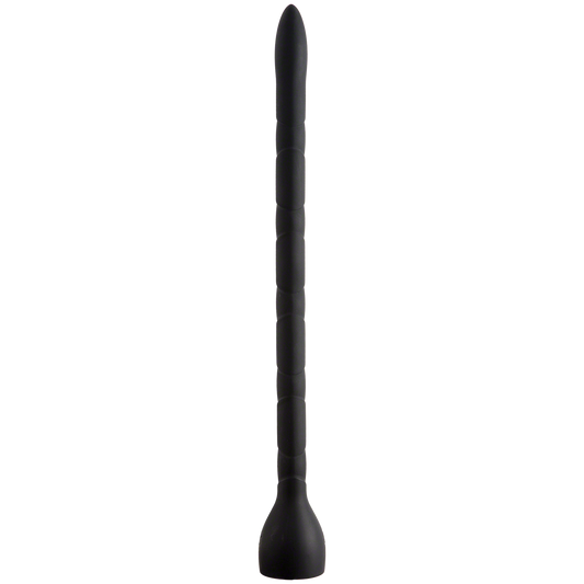 In Deep Premium Silicone Anal Snake Black