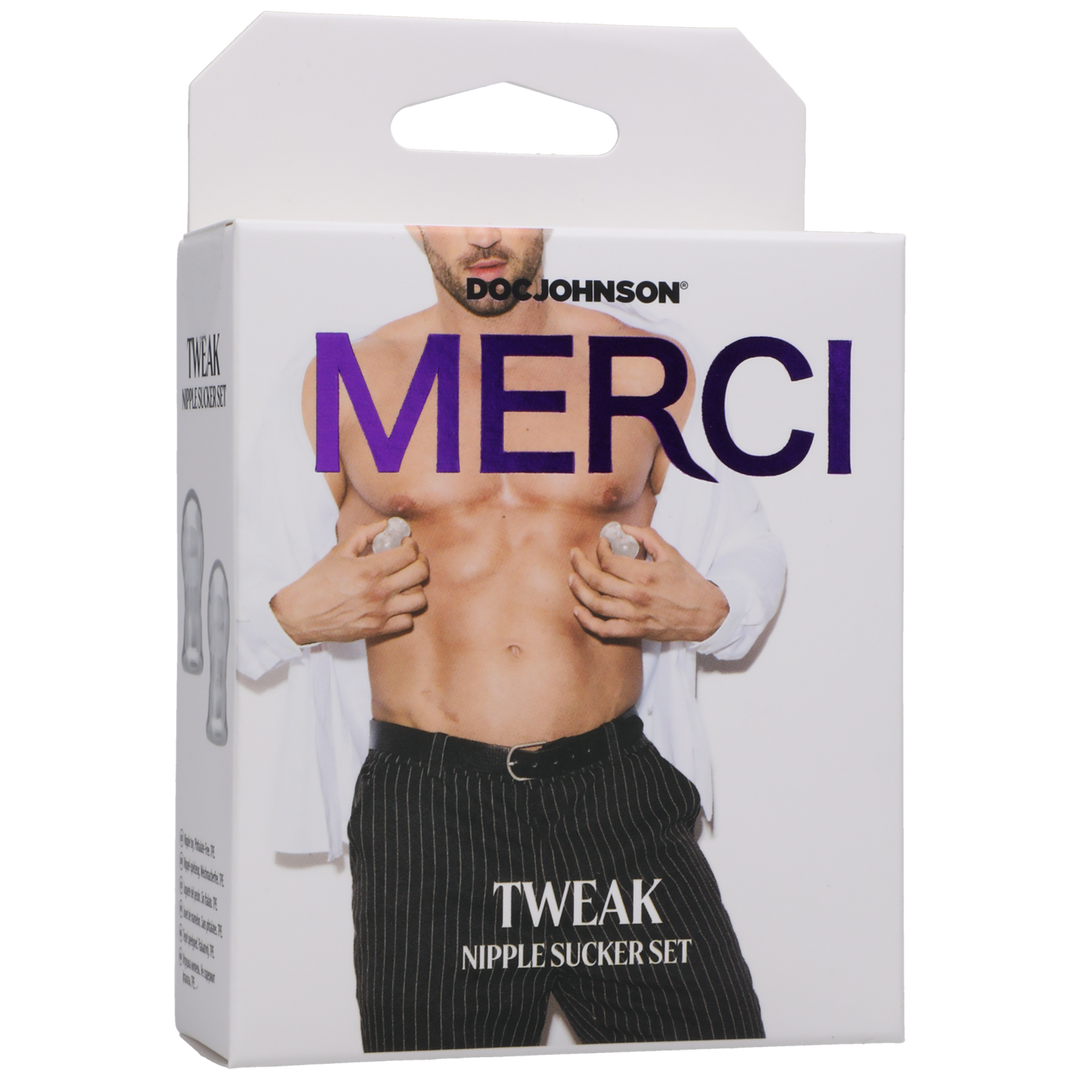 Tweak Nipple Sucker Set Clear