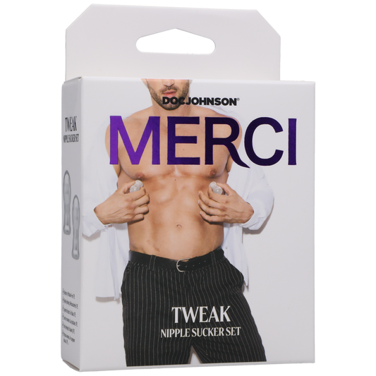 Tweak Nipple Sucker Set Clear