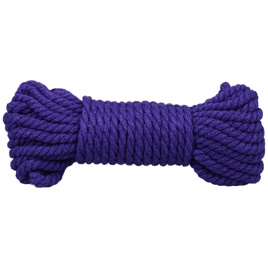 Bind And Tie 6 Mm Hemp Bondage Rope 30 Ft Violet