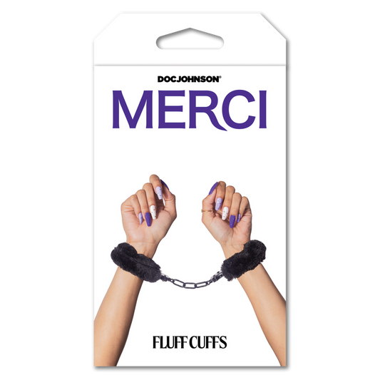 Fluff Cuffs Black