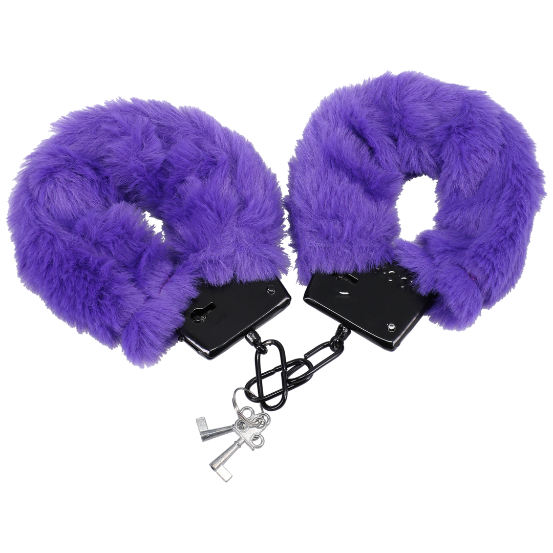 Fluff Cuffs Purple