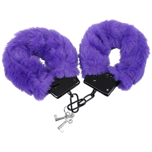 Fluff Cuffs Purple