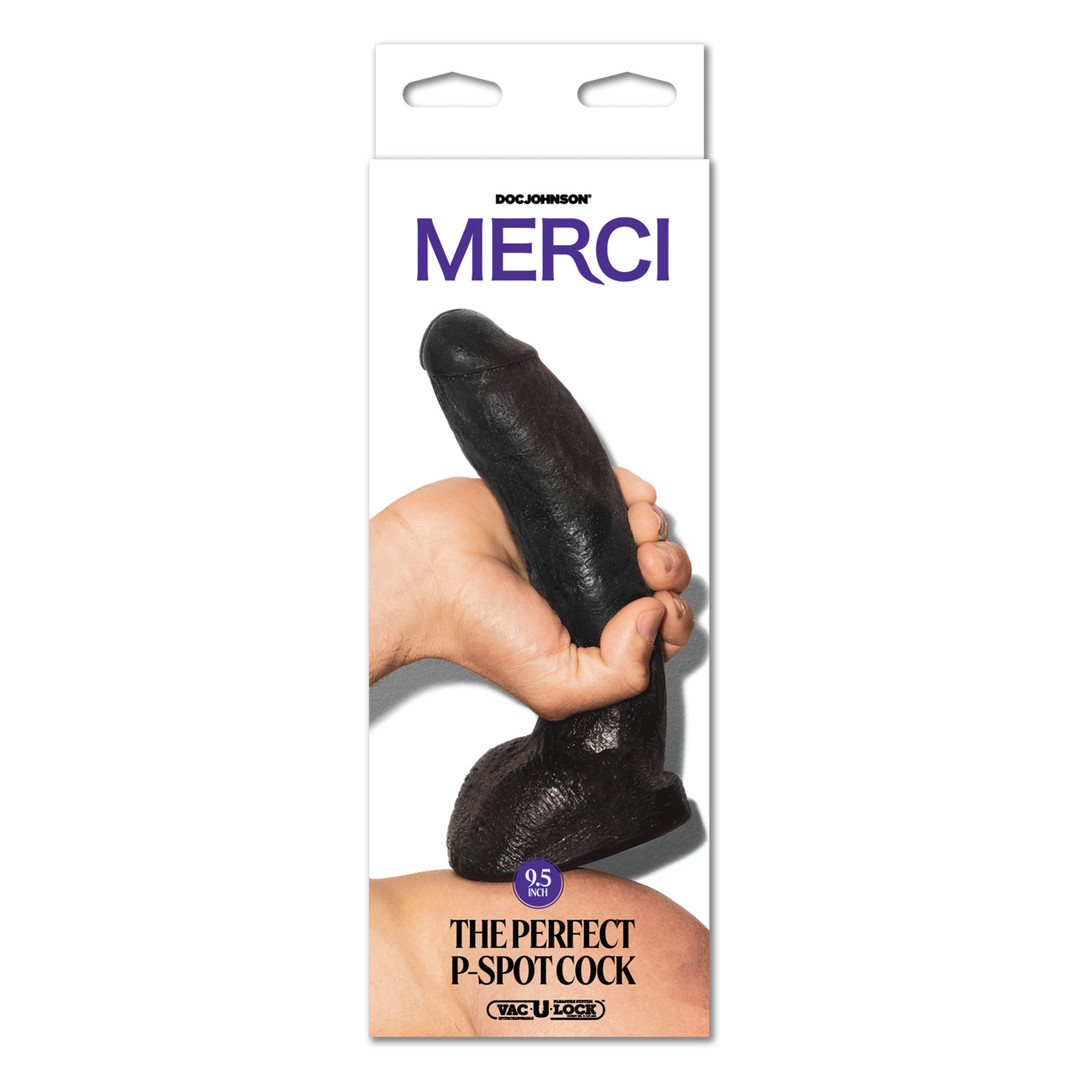The Perfect P Spot Cock 9.5 / 24 Cm Black