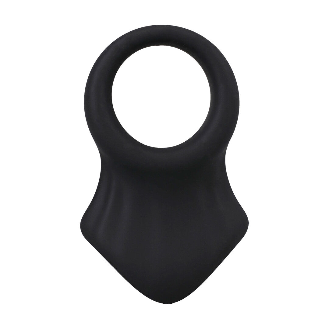 The Presenter Silicone Cockring Black