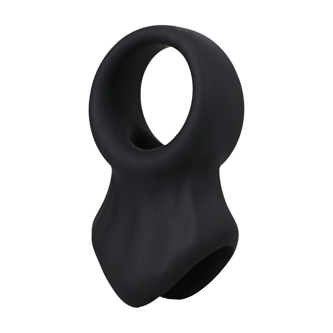 The Presenter Silicone Cockring Black
