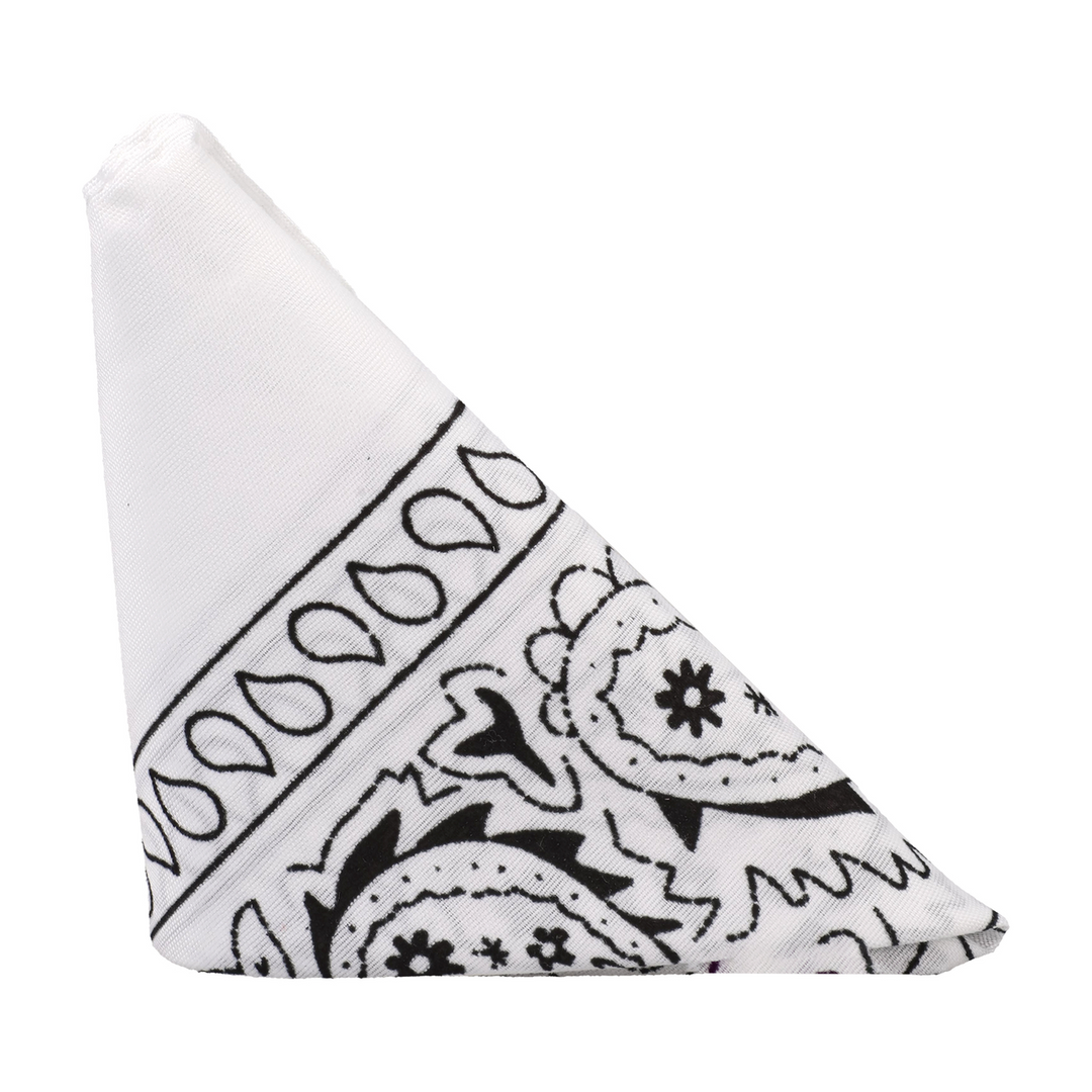 The Code Silicone Cockring With Bandana White
