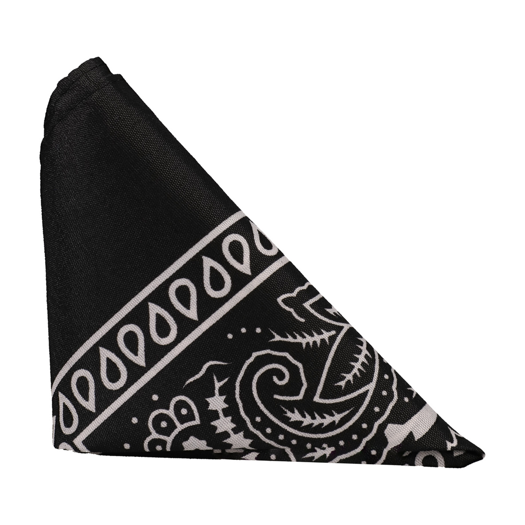The Code Silicone Cockring With Bandana Black