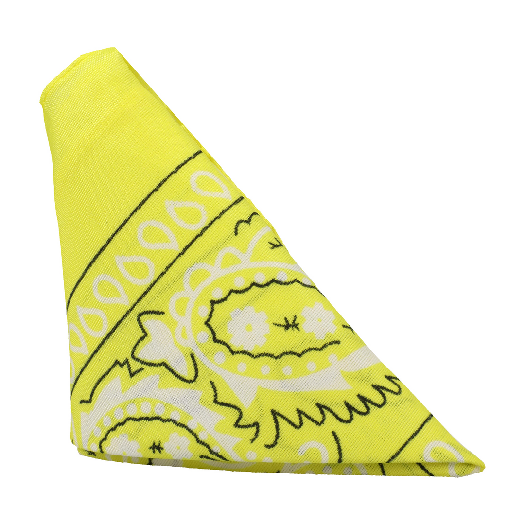 The Code Silicone Cockring With Bandana Yellow