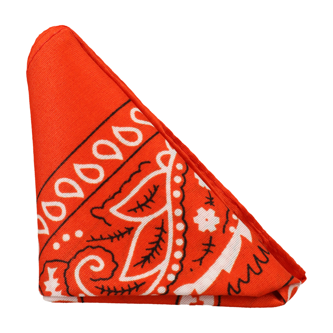 The Code Silicone Cockring With Bandana Orange