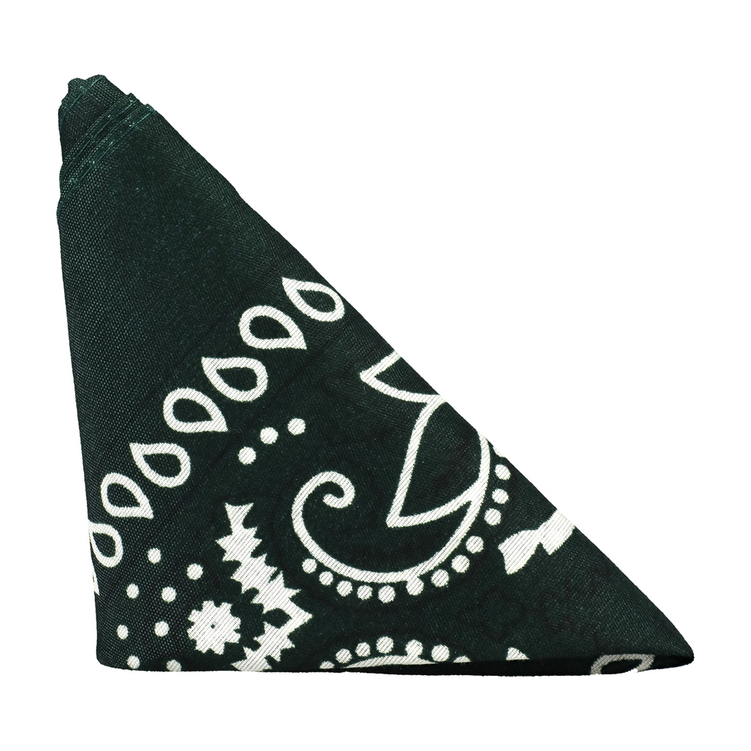 The Code Silicone Cockring With Bandana Hunter Green